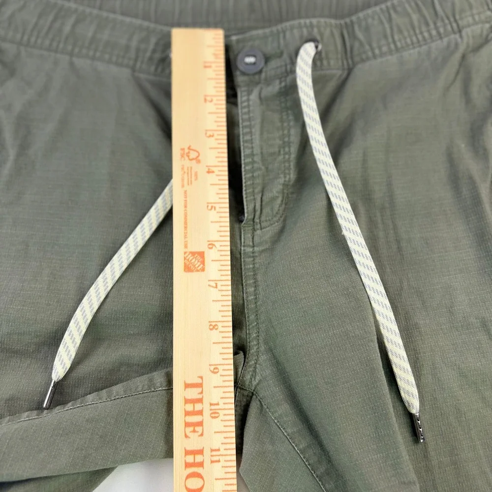 Vuori Olive Green Climber Pants with Drawstring Waist - Picture 8 of 9